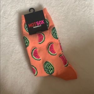 Hot Sox Watermelon Socks